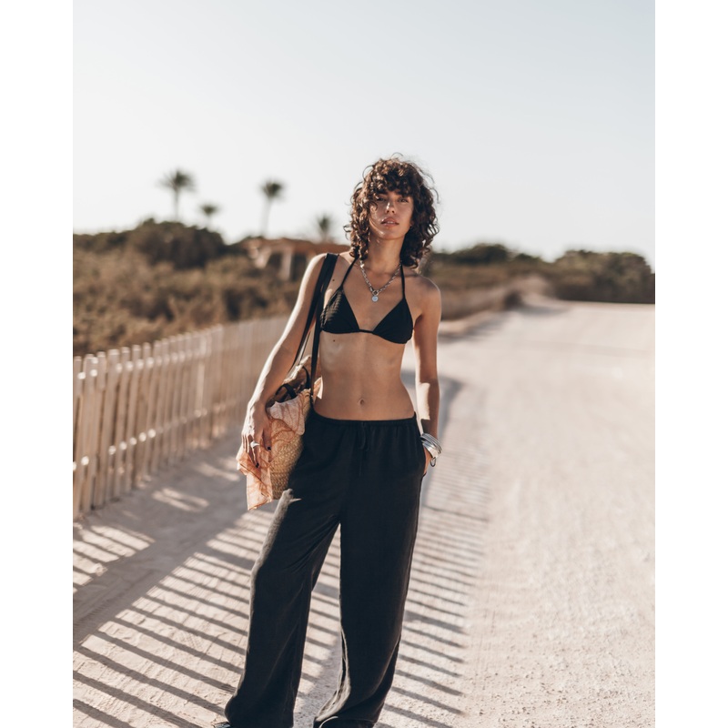 The Black Triangle Bikini Top|XS|S|M|L|XL