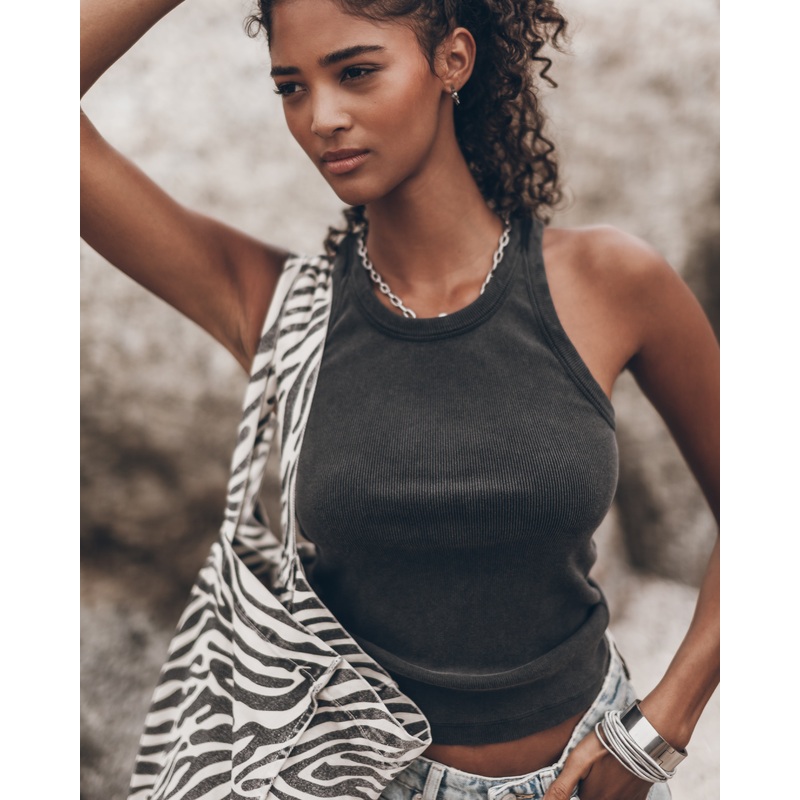 The Dark Faded Standard Tank Top