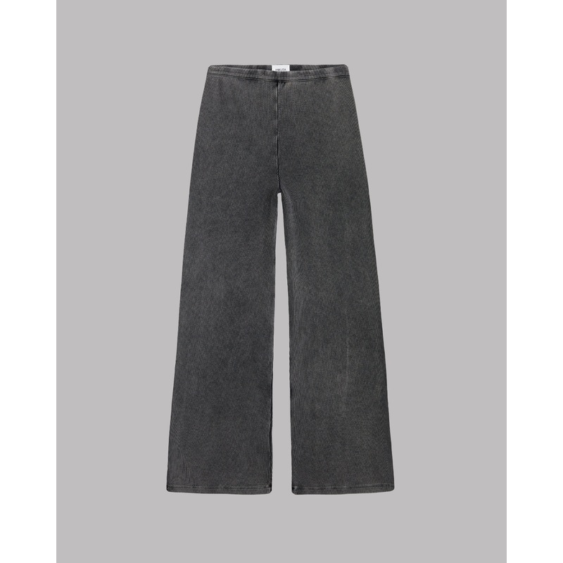 The Dark Ribbed Pants|XS|S|M|L|XL