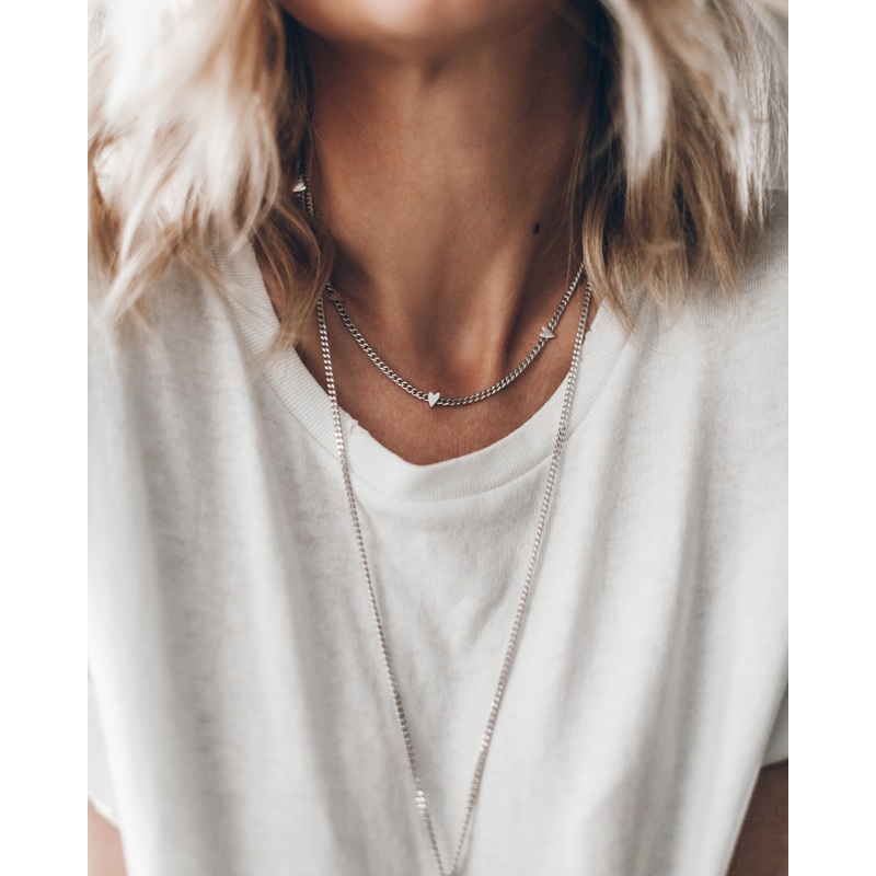 The Tiny Heart Necklace|One Size