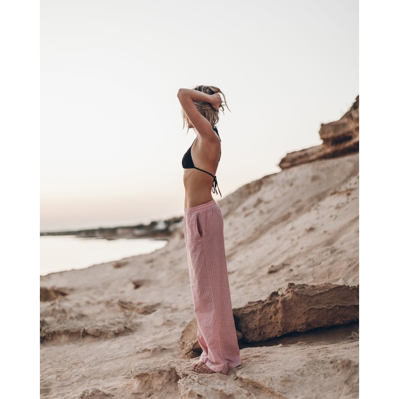 The Pink Striped Pants|XS|S|M|L|XL