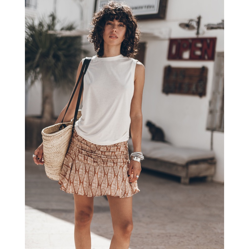 The White Draped Tank Top|XS|S|M|L|XL