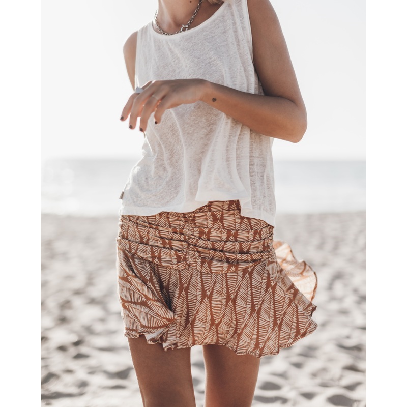 The White Linen Base Tank Top|XS|S|M|L|XL