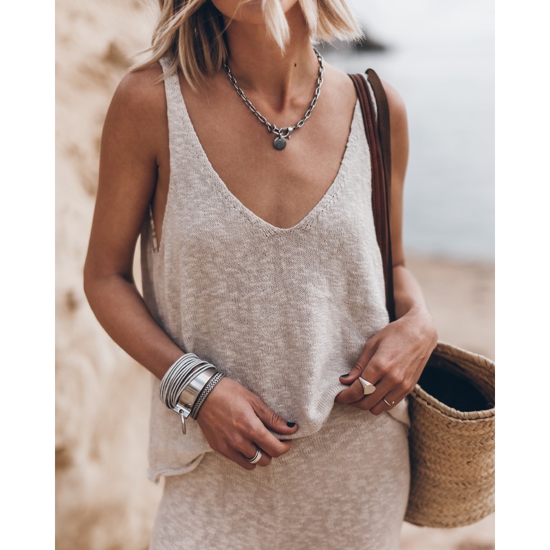 The Light Thin Knit Tank Top|XS|S|M|L|XL