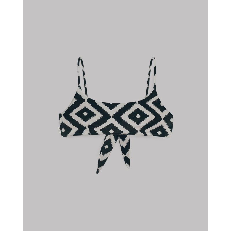 The Printed Bikini Top|XS|S|M|L|XL