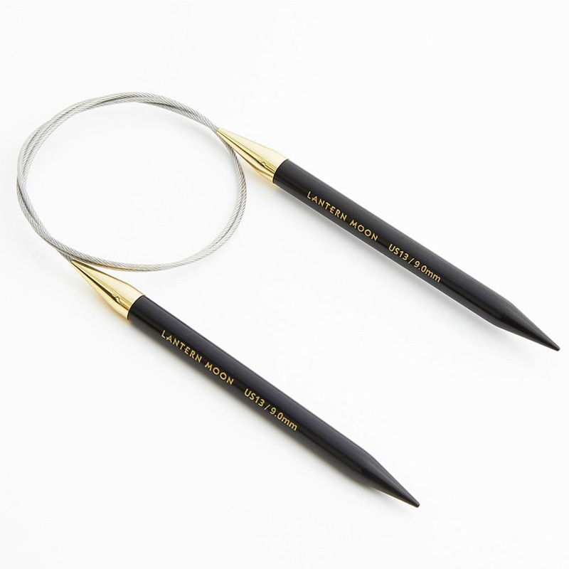 Lantern Moon Ebony Destiny Circular Needles – US 10.75 (7.00mm) – 32