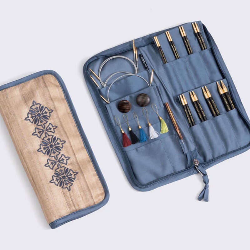 Lantern Moon Ebony Interchangeable Needle Sets – Glory – 5 Inch Tips US 2.5-11
