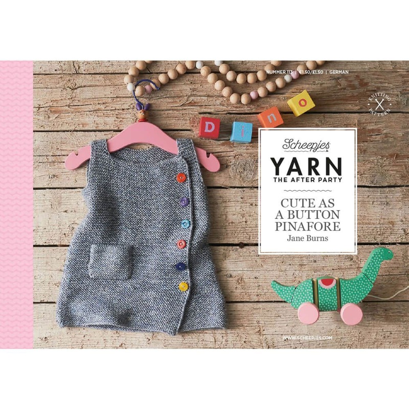 Scheepjes YARN The After Party Patterns – 113 Cute Button Pinafore
