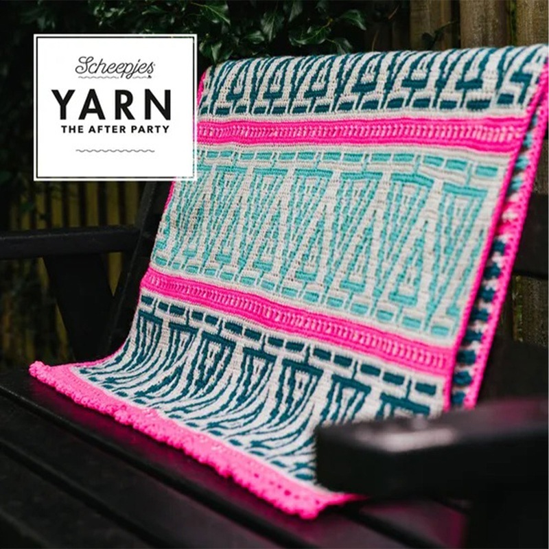Scheepjes YARN The After Party Patterns – 154 Folk Trees Blanket