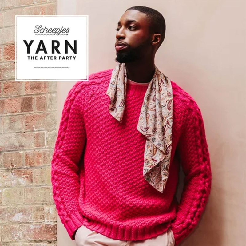 Scheepjes YARN The After Party Patterns – 186 Moss & Cable Jumper