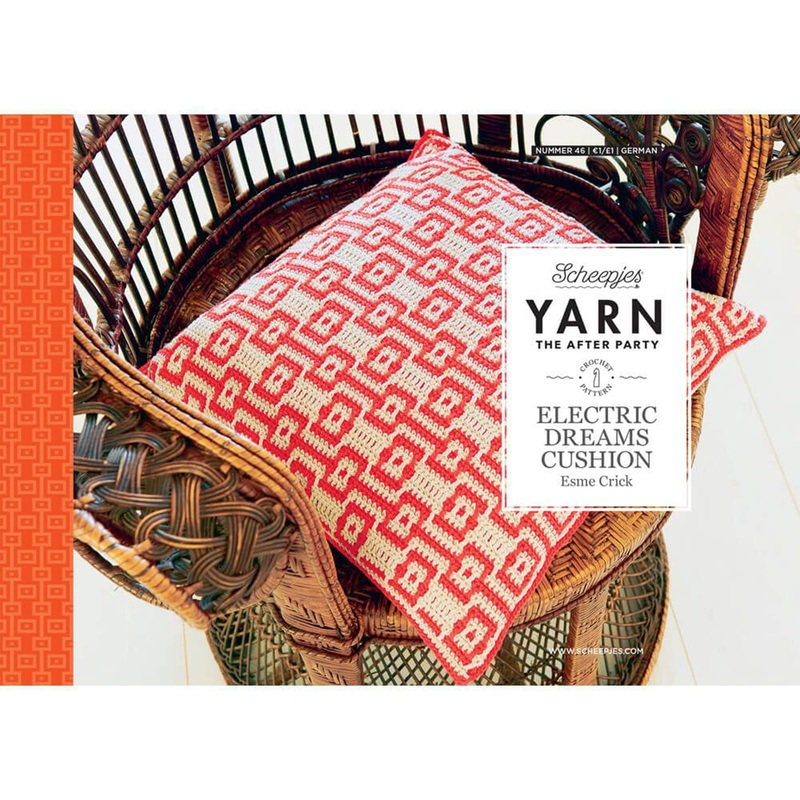 Scheepjes YARN The After Party Patterns – 46 Electric Dreams Cushion