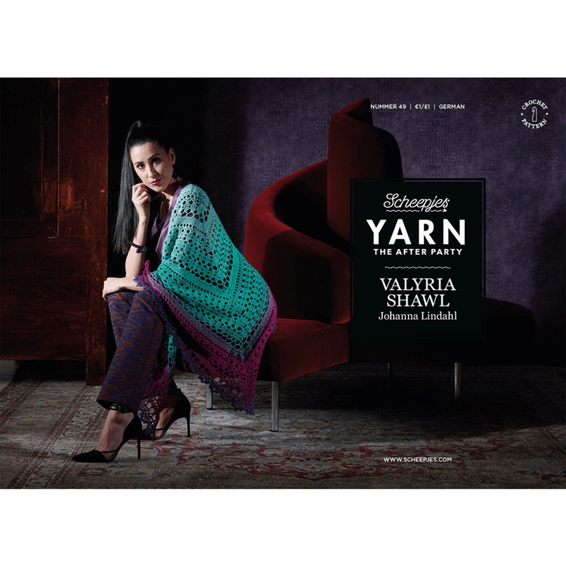 Scheepjes YARN The After Party Patterns – 49 Valyria Shawl