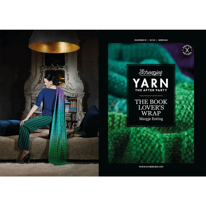 Scheepjes YARN The After Party Patterns – 51 Book Lover’s Wrap