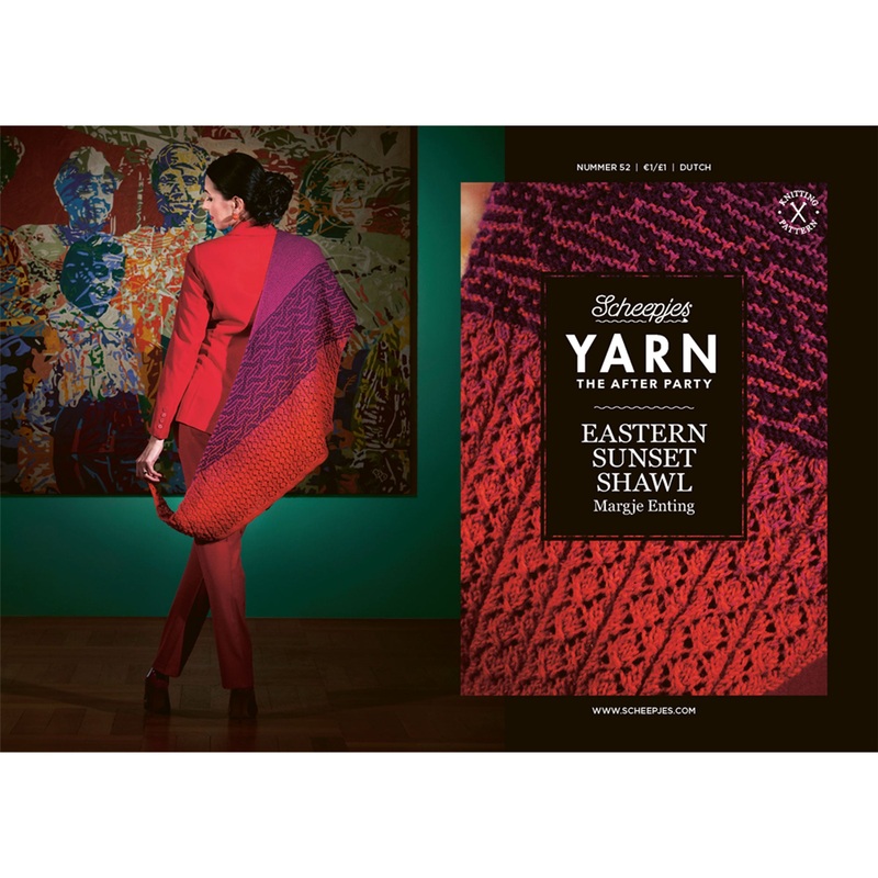 Scheepjes YARN The After Party Patterns – 52 Eastern Sunset Shawl