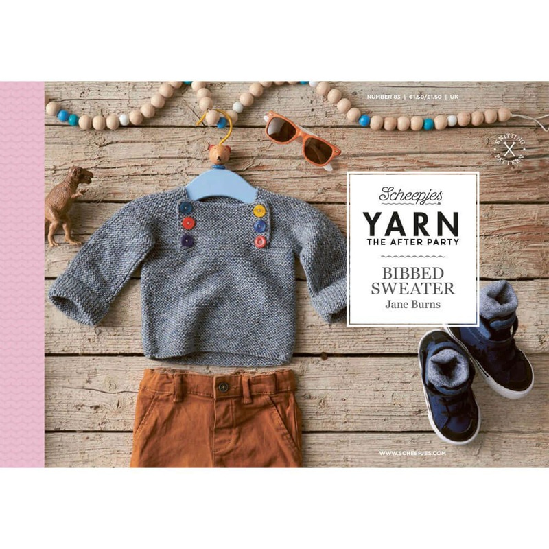 Scheepjes YARN The After Party Patterns – 83 Bibbed Sweater