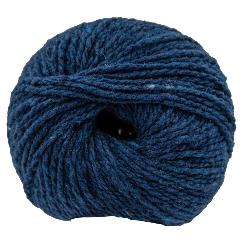 Berroco Millstone Tweed Yarn – 11124 Navy
