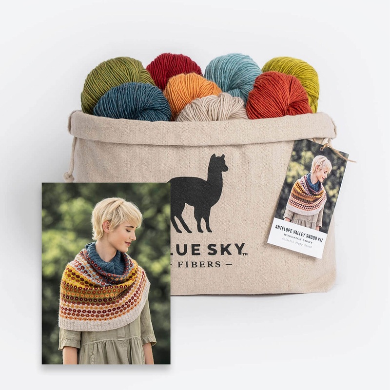 Blue Sky Fibers Kits – Antelope Valley Snood Kit