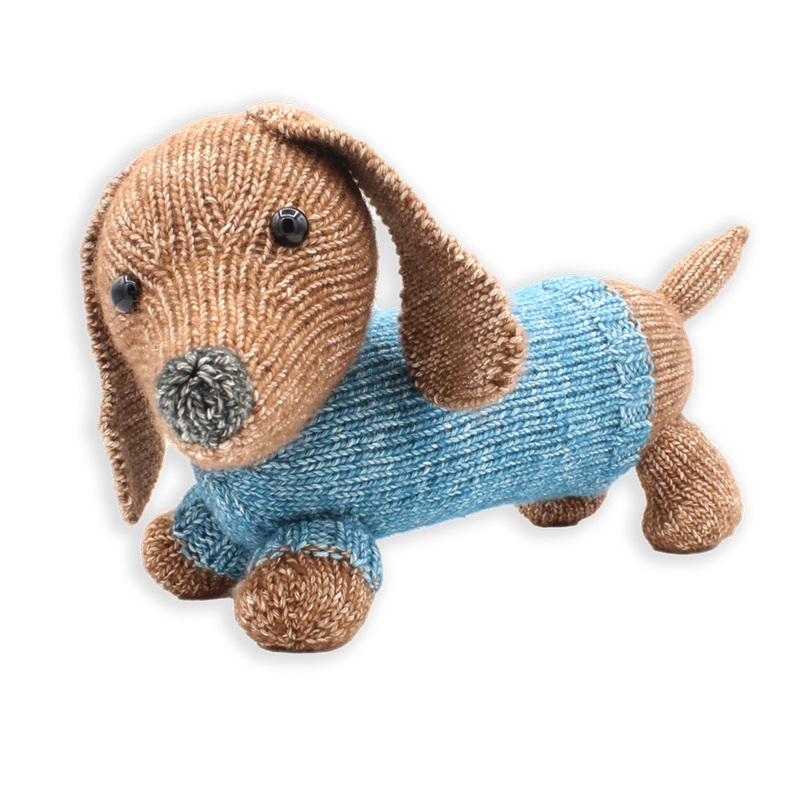Hardicraft Plush Toys – Ria Dachshund (Knit)