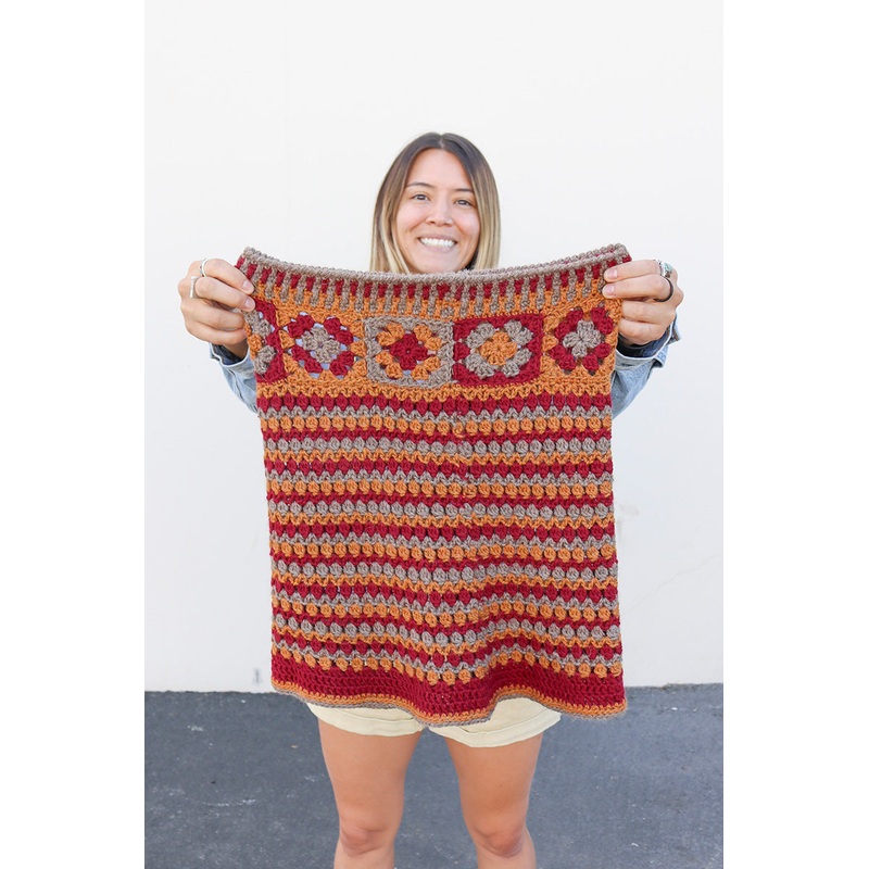 Jimmy Beans Wool SNYC Patterns – Desert Ember Cowl – PDF Download