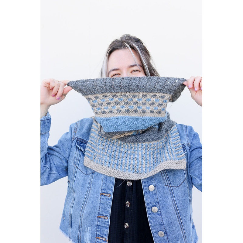 Jimmy Beans Wool SNYC Patterns – Juniper Creek Cowl – PDF Download
