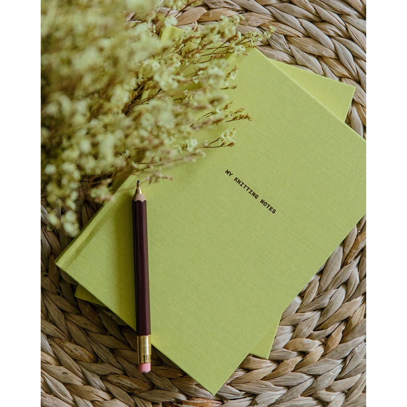 Laine Magazine My Knitting Notes – Yellow