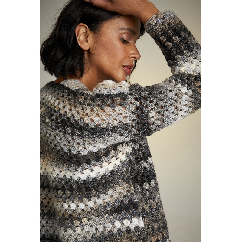 Sirdar Jewelspun Patterns – 10727 Moon & Stars Cardigan – PDF Download