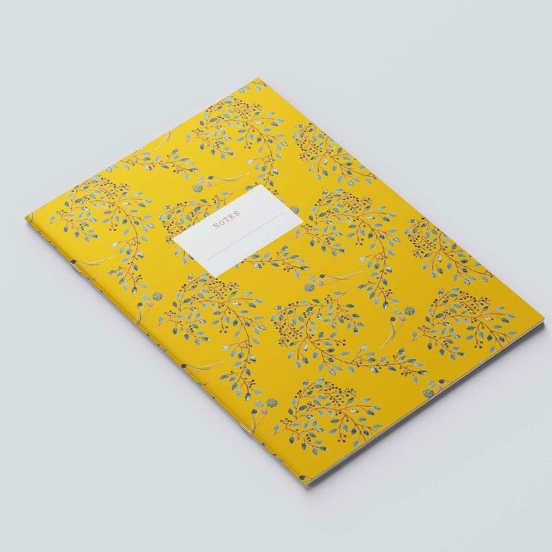 Laine Magazine Laine x Dee Notebooks – Yellow