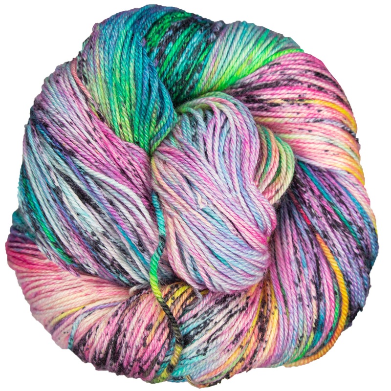 Madelinetosh Pashmina Yarn – Electric Rainbow