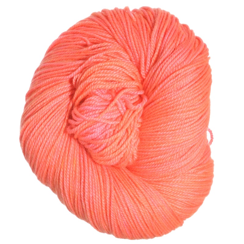 Madelinetosh Pashmina Yarn – Neon Peach