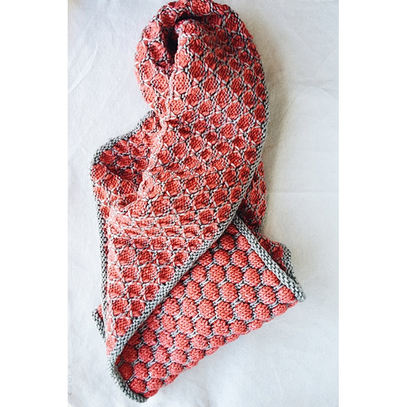 Madelinetosh Tosh Patterns – Bubble Wrap Cowl – PDF Download