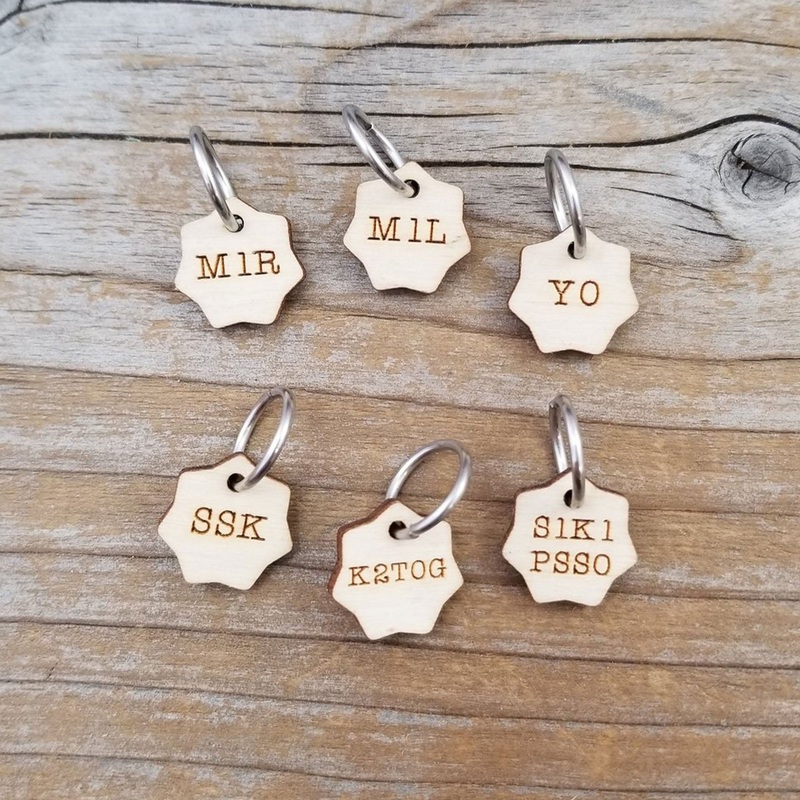 Katrinkles Stitch Markers – Increase Decrease