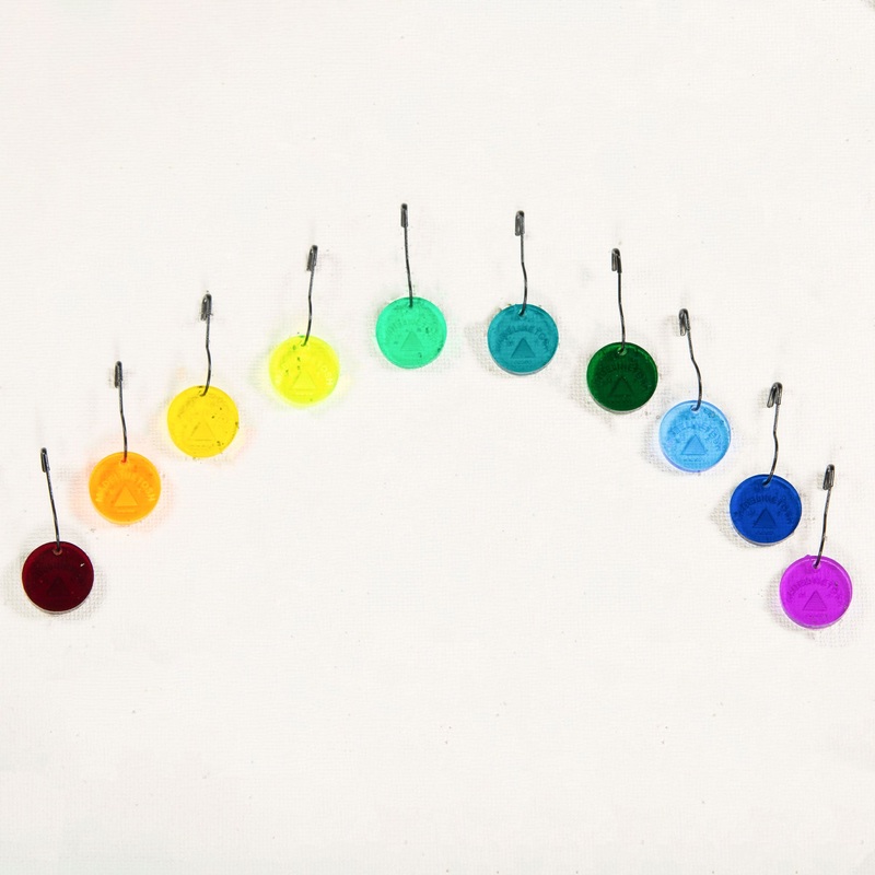 Katrinkles Stitch Markers – LE Madelinetosh 10-pack