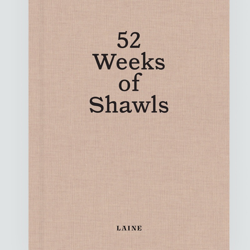 Laine Magazine 52 Weeks Books – 52 Weeks of Shawls