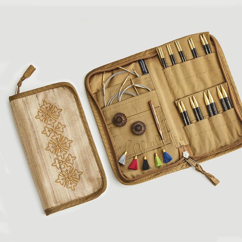 Lantern Moon Ebony Interchangeable Needle Sets – Ancestry – 4 Inch Tips US 2.5-10