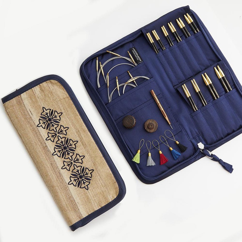 Lantern Moon Ebony Interchangeable Needle Sets – Heirloom – 5 Inch Tips US 2.5-11