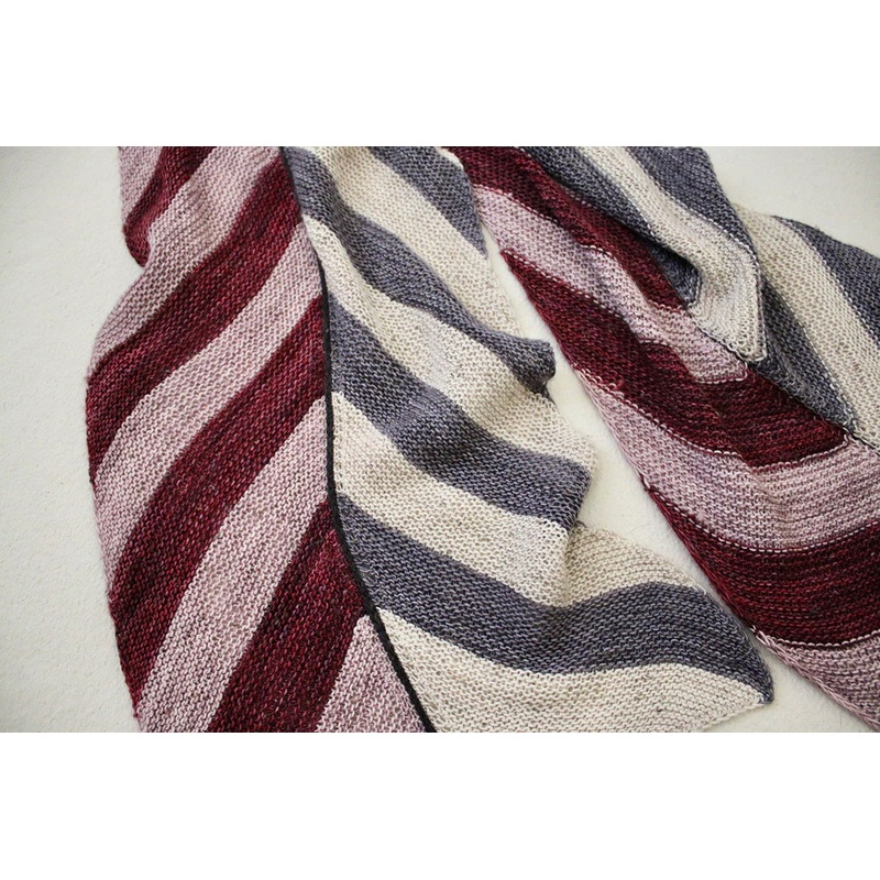 Madelinetosh Tosh Patterns – Chevron Scarf PDF