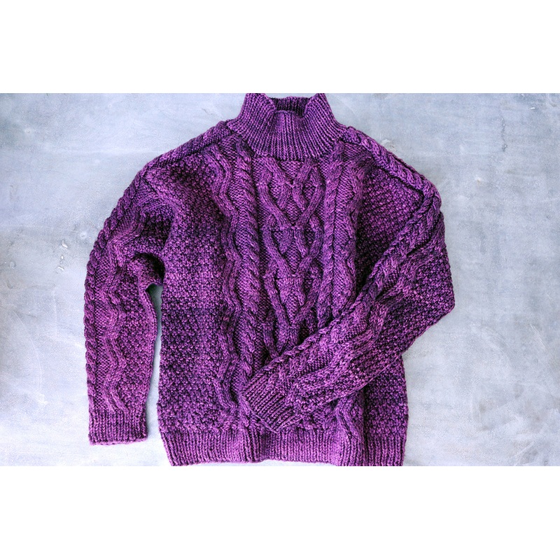 Madelinetosh Tosh Patterns – Clara Cables – PDF Download