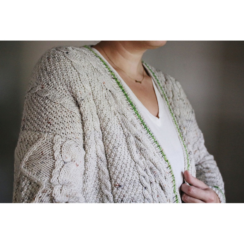 Madelinetosh Tosh Patterns – Folklore Cardigan – PDF Download