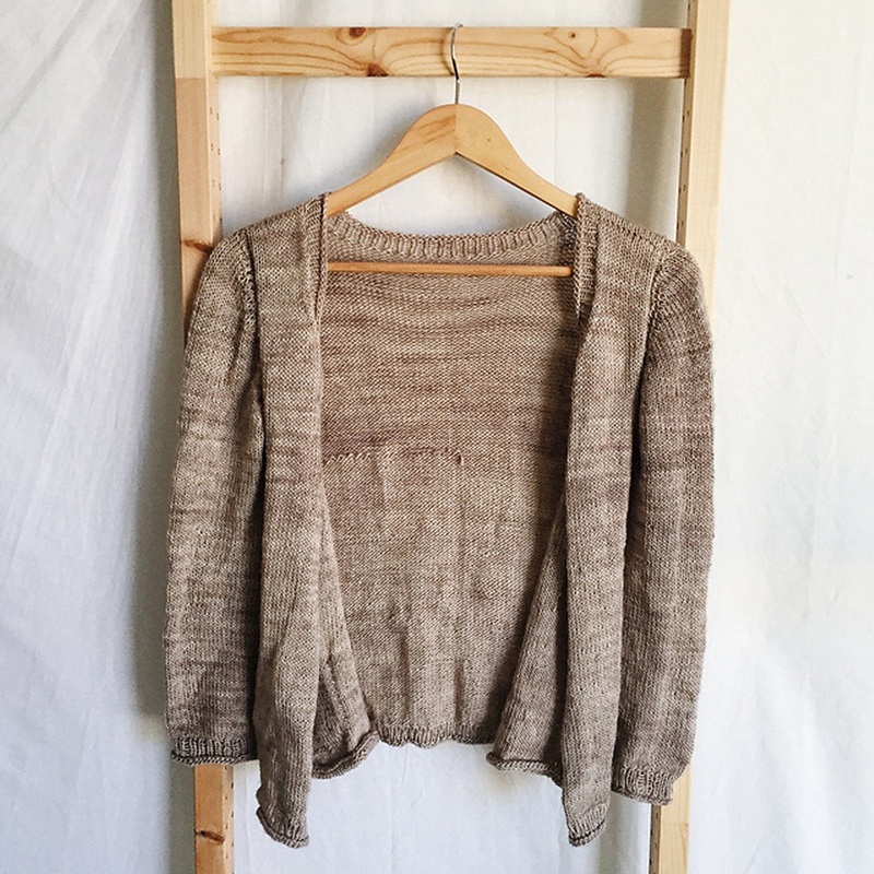 Madelinetosh Tosh Patterns – Hay Cardigan – PDF Download