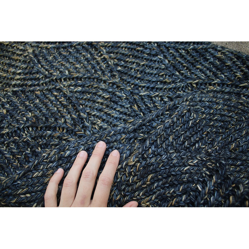 Madelinetosh Tosh Patterns – Rooftop Blanket – PDF Download