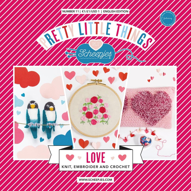 Scheepjes Pretty Little Things Patterns – No 11. Love (Knit, Embroider, and Crochet)