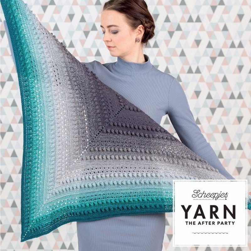 Scheepjes YARN The After Party Patterns – 09 – Stormy Day Shawl
