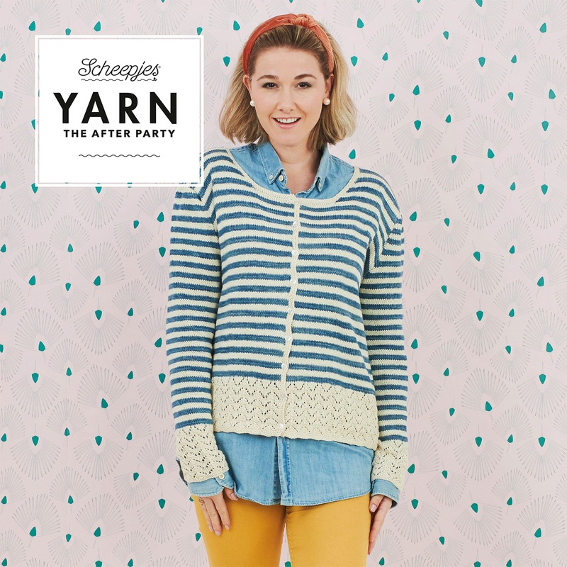 Scheepjes YARN The After Party Patterns – 101- Oceanside Cardigan