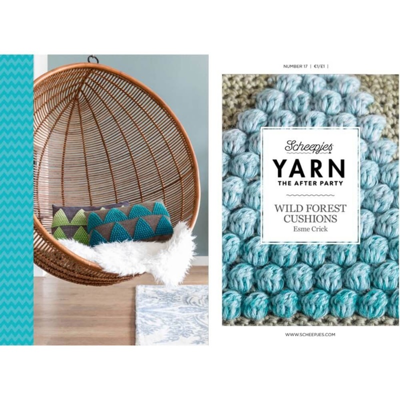 Scheepjes YARN The After Party Patterns – 17 Wild Forest Cushion