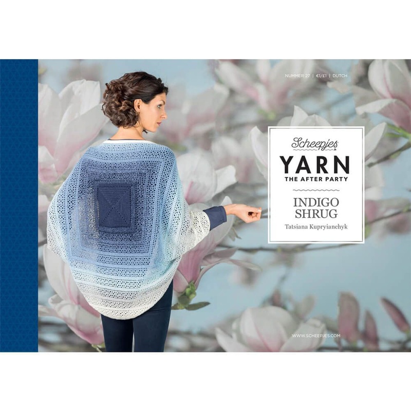 Scheepjes YARN The After Party Patterns – 27 Indigo Shrug