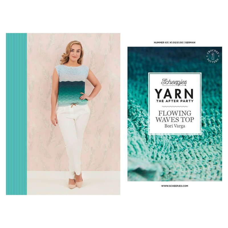 Scheepjes YARN The After Party Patterns – 63 Flowing Waves Top