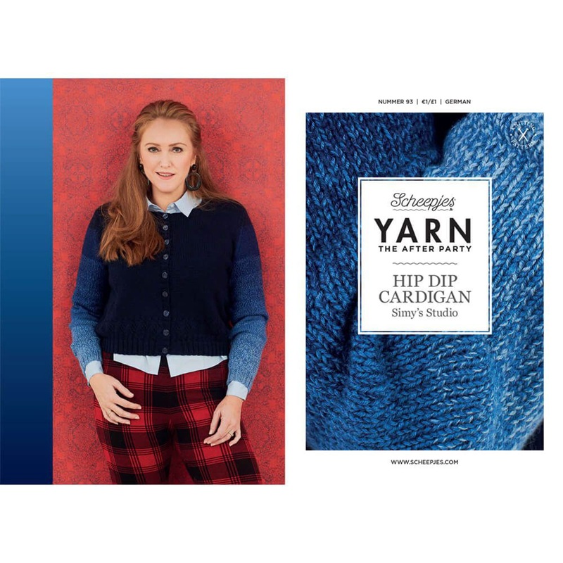 Scheepjes YARN The After Party Patterns – 93 Hip Dip Cardigan