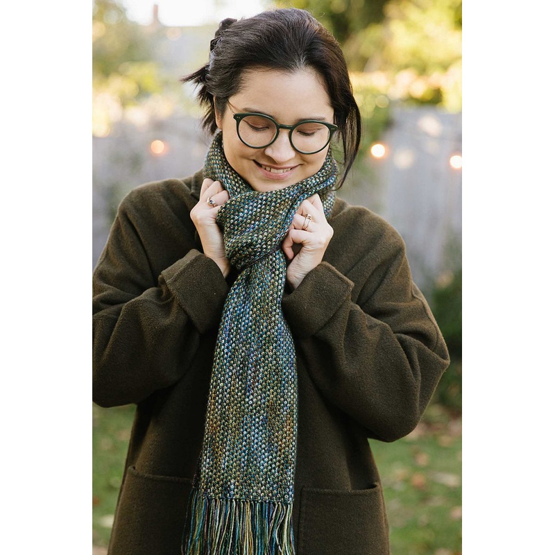 Churchmouse Classics Patterns – Linen Stitch Scarf & Loop – PDF Download