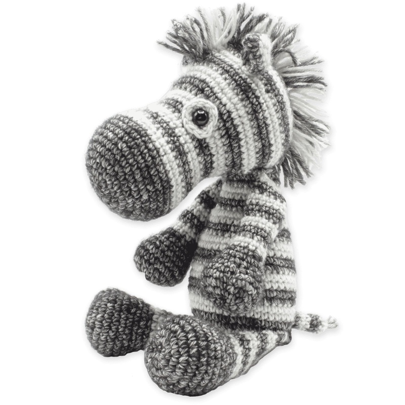 Hardicraft Plush Toys – Dirk Zebra (Crochet)