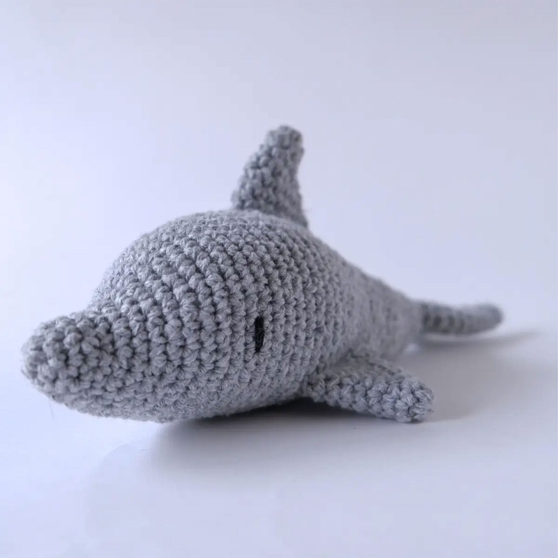 Hoooked Plush Crochet Toys – Dolphin Sado